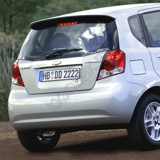 Бампер задний в цвет кузова Chevrolet Aveo T200 (2003-2008) хэтчбек