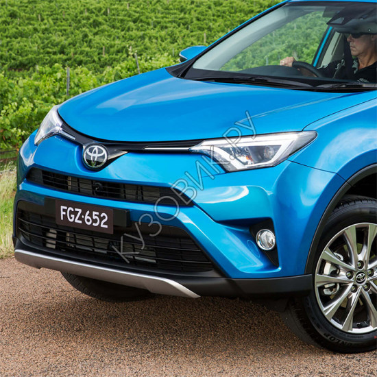 Бампер передний в цвет кузова Toyota Rav4 4 СA40 (2016-2019) рестайлинг